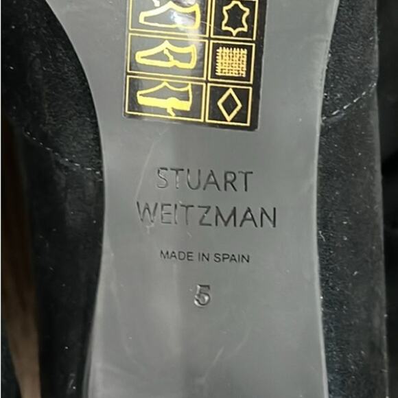 Stuart Weitzman Genna 25 Over The Knee Suede Boots Size 5 Made In Spain - Picture 7 of 12